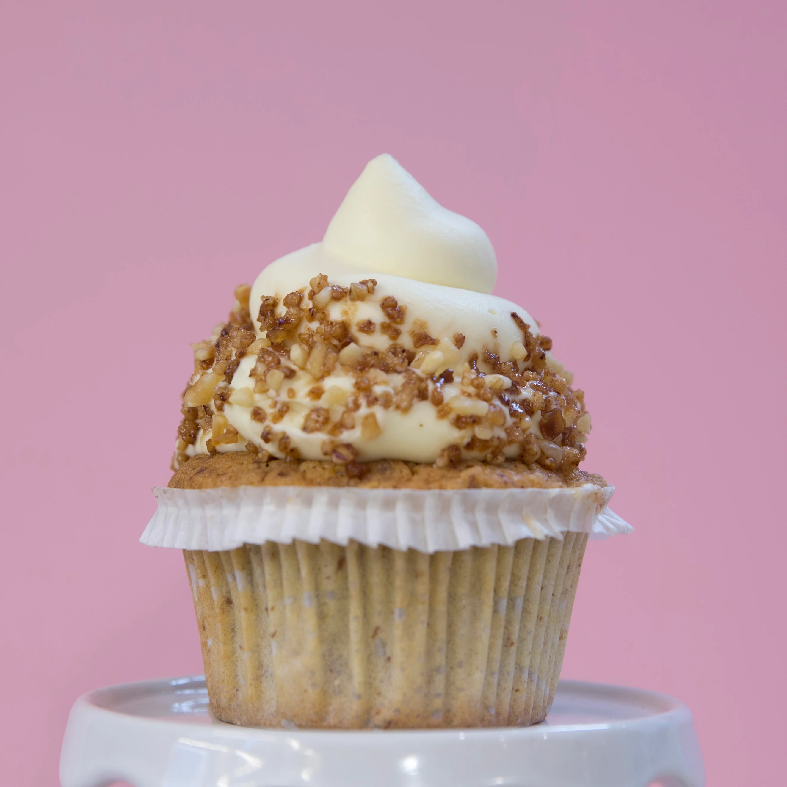 Weiße Schoko Cupcake